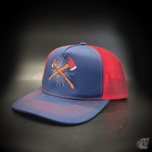 SNAPBACK CAP AZUL-ROJO