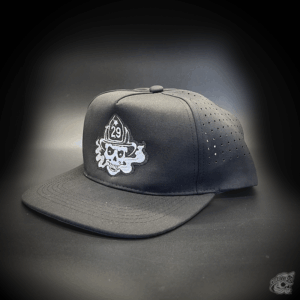 SNAPBACK CAP POLY LÁSER NEGRO