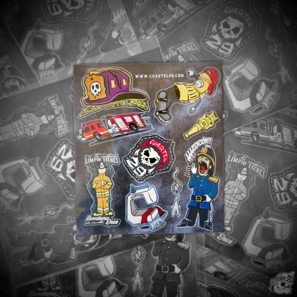 STICKER SHEET - Cuartel 29