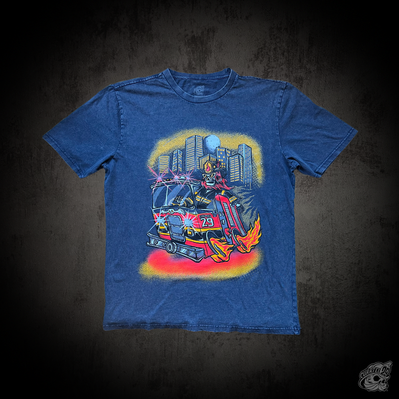 LA BANDÍA- AZUL ACID WASH