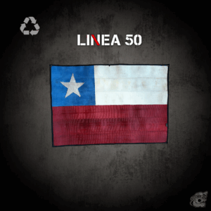 BANDERA CHILENA DE MANGUERA- MEDIANA