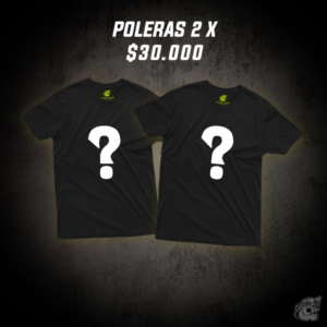 PACK 2 POLERAS