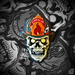 STICKER CON BARNIZ SECTORIZADO "CALACA"