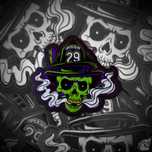 STICKER CON BARNIZ SECTORIZADO "BULLITO"