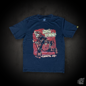 ESTÁ PRENDÍO NEGRO ACID WASH - Imagen 1