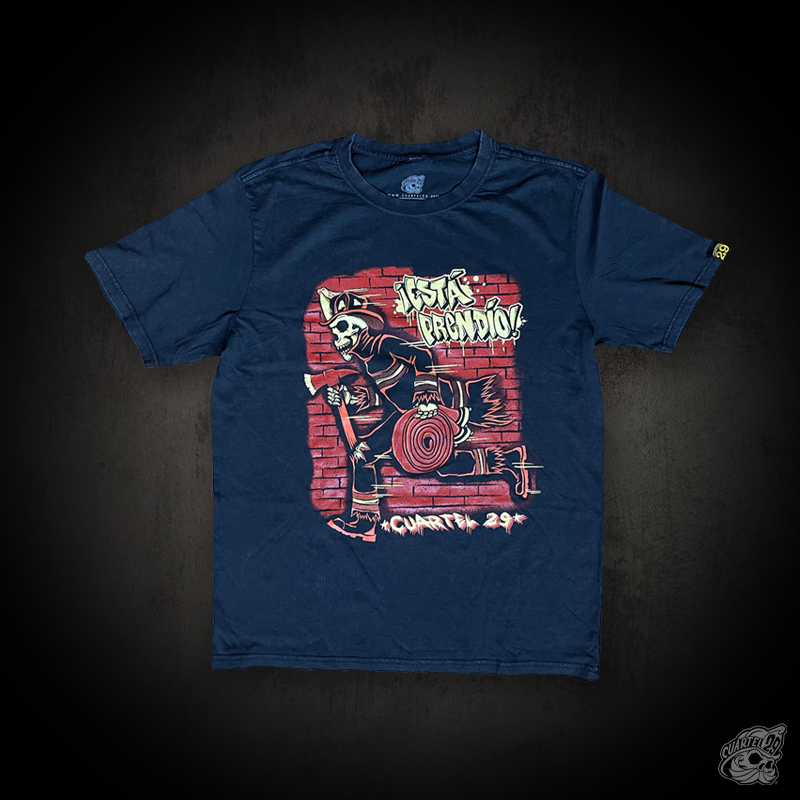 ESTÁ PRENDÍO NEGRO ACID WASH