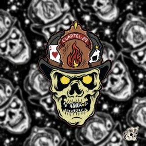 STICKER CON BARNIZ SECTORIZADO "CALACA"